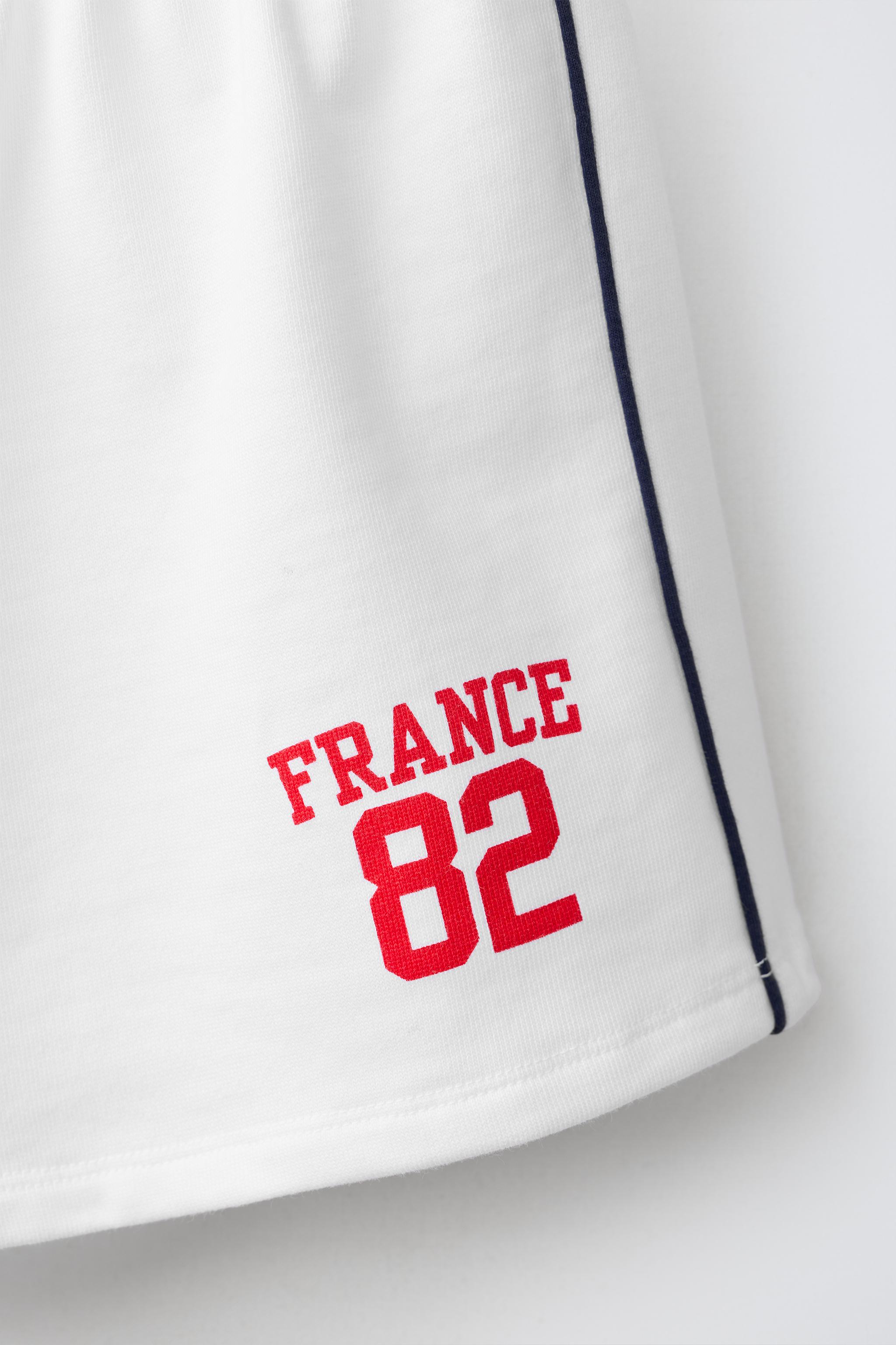 FRANCE PRINT SHORTS